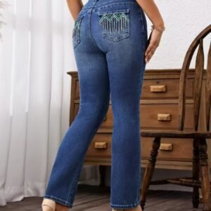 O1CN01O3hf8l1hxbbcsAm3s_2219869834344-0-cib.jpg Embroidered Straight Leg Jeans