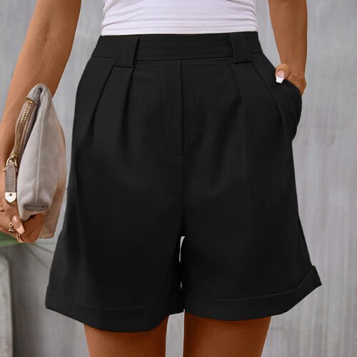 High Waist Pocket Shorts