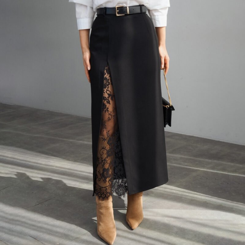 O1CN01OEgEkp1dqV2EQ89px_3020913787-0-cib.jpg Lace Midi Pencil Skirt