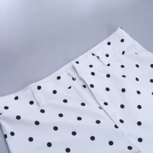 Polka Dot Cropped Pants