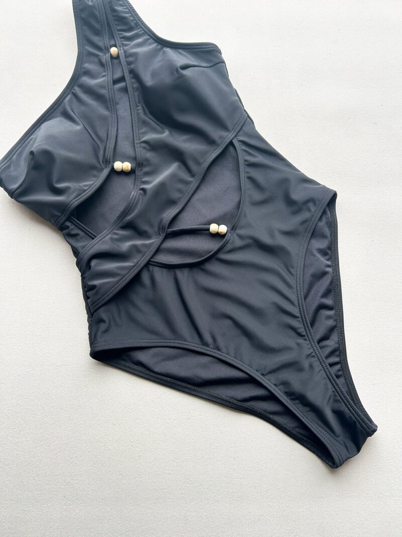 Asymmetric Cutout Swimsuit