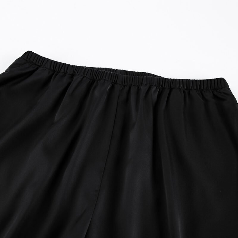 Ruched Straight Trousers