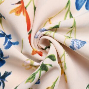 Floral Square Neck Maxi Dress