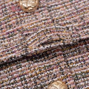 Belted Tweed Vest