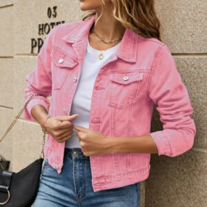 O1CN01PpUQ4e1OVgR8TJk6n_2206811291711-0-cib.jpg Slim Collared Denim Jacket