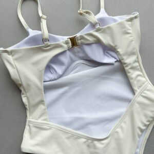 Backless Cutout Swimsuit