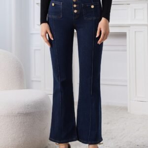 High Waist Bootcut Jeans