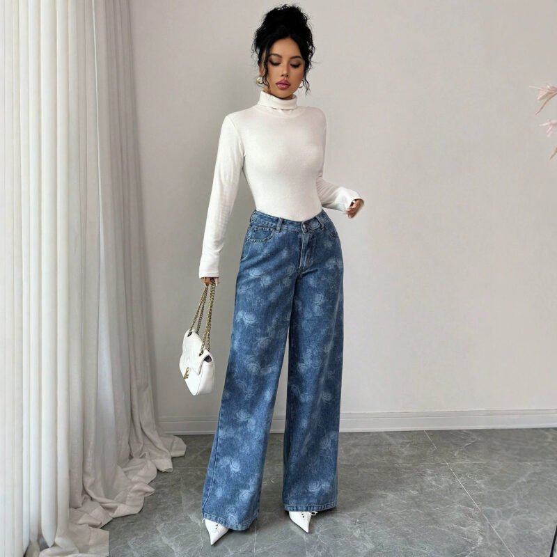 O1CN01QUzYEJ26ZCwJyRzN4_2090927675-0-cib.jpg Printed Straight Jeans