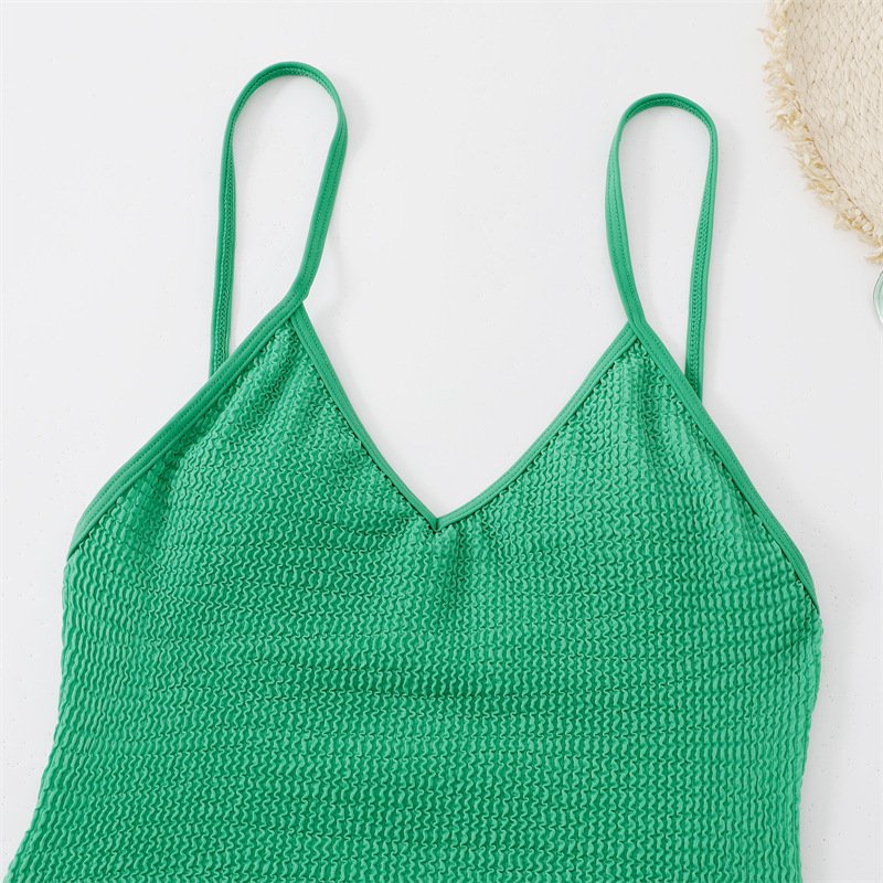 Deep V Bikini Swimsuit