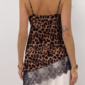 Asymmetric Lace Camisole Top