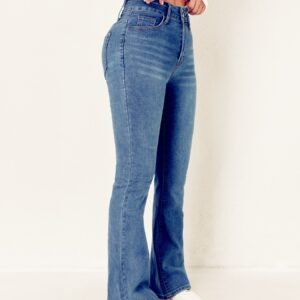 High Waist Straight Jeans