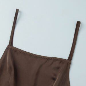 Backless Ruched Cami Top