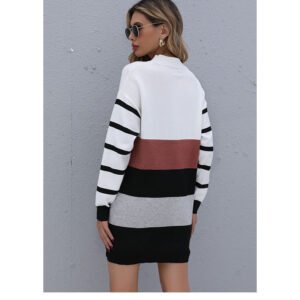 Color Block Sweater Dress