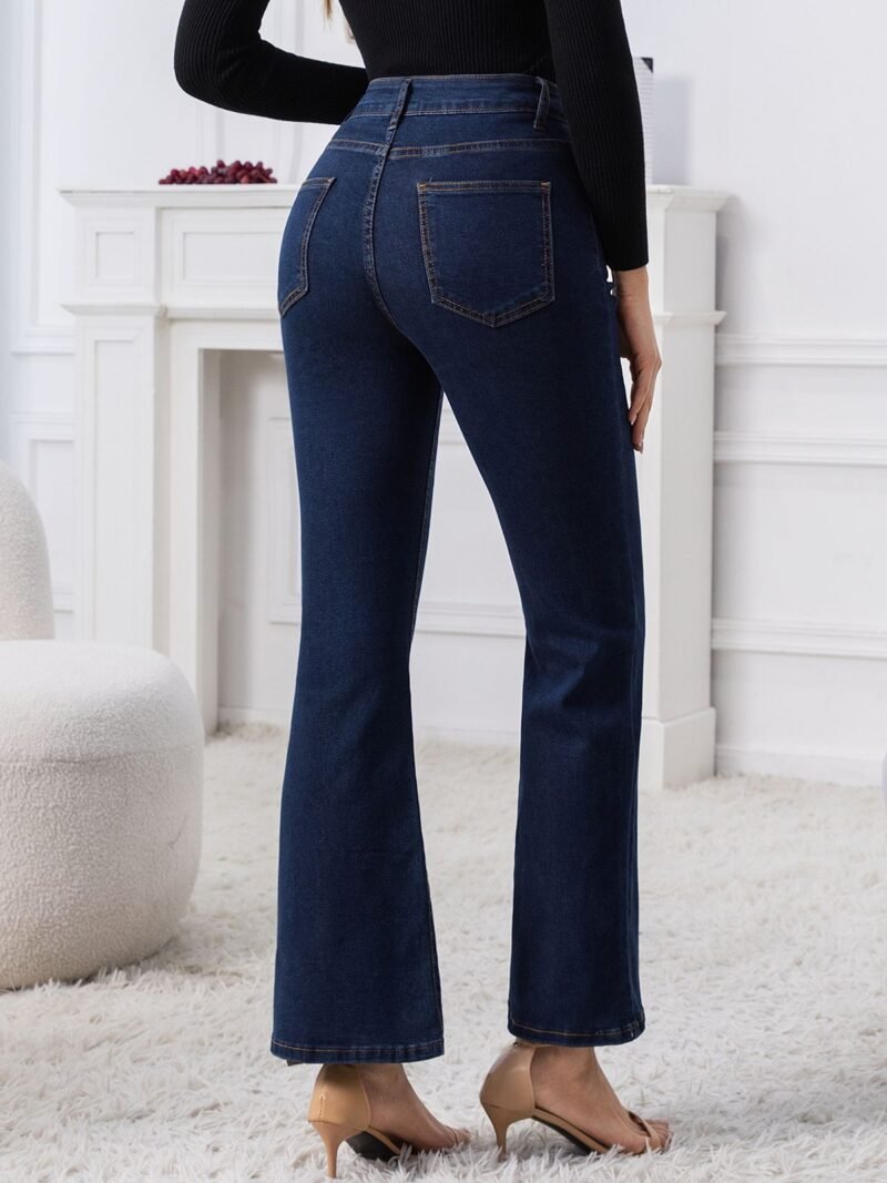High Waist Bootcut Jeans