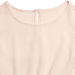 Belted Midi A-Line Dress