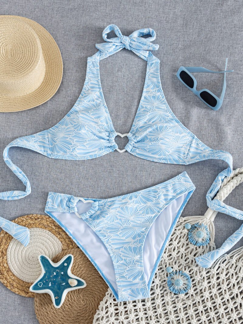 Halter Cutout Swimsuit