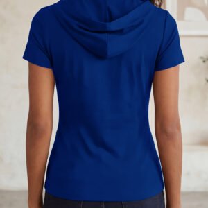 Ruched Slim T-Shirt Top