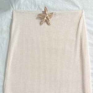 Halter Mesh Swim Skirt Set