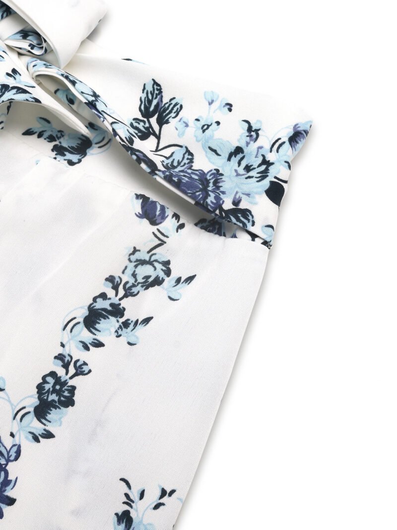 Floral High Waist Wide Leg Pants
