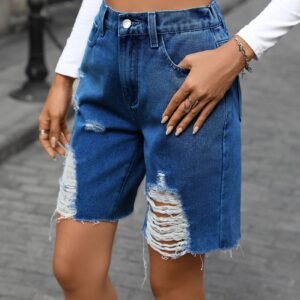 O1CN01VE3dHu27j77gFzJMd_2209232507832-0-cib.jpg High Rise Denim Shorts