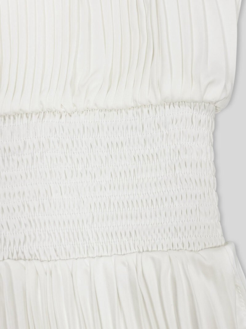 Smocked Off-Shoulder Dress