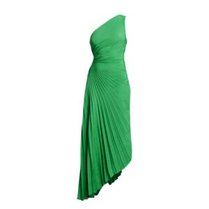 One Shoulder Cutout Maxi Dress