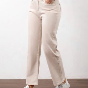 High Rise Straight Jeans