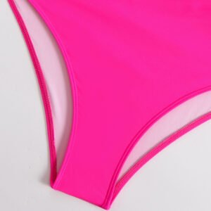 Ruched Color Block Swimsuit