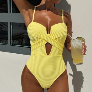 Cutout One Piece Swimsuit