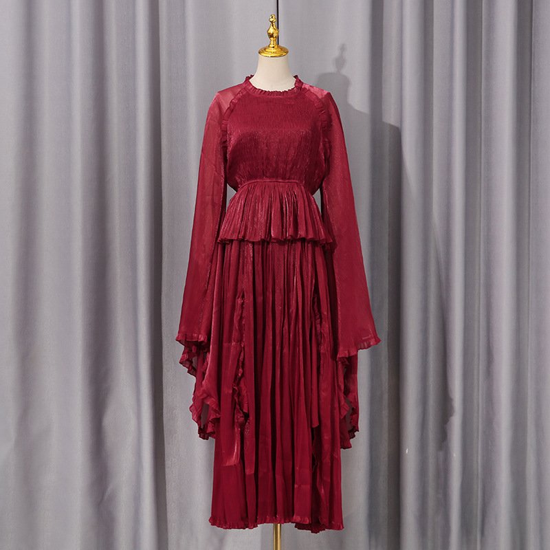Ruffled Maxi Dress