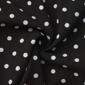 Polka Dot A-Line Skirt