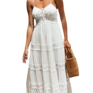 Lace Trim Cami Dress