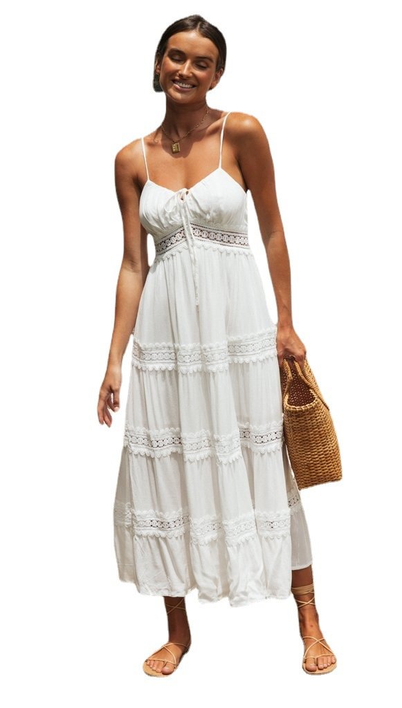 Lace Trim Cami Dress