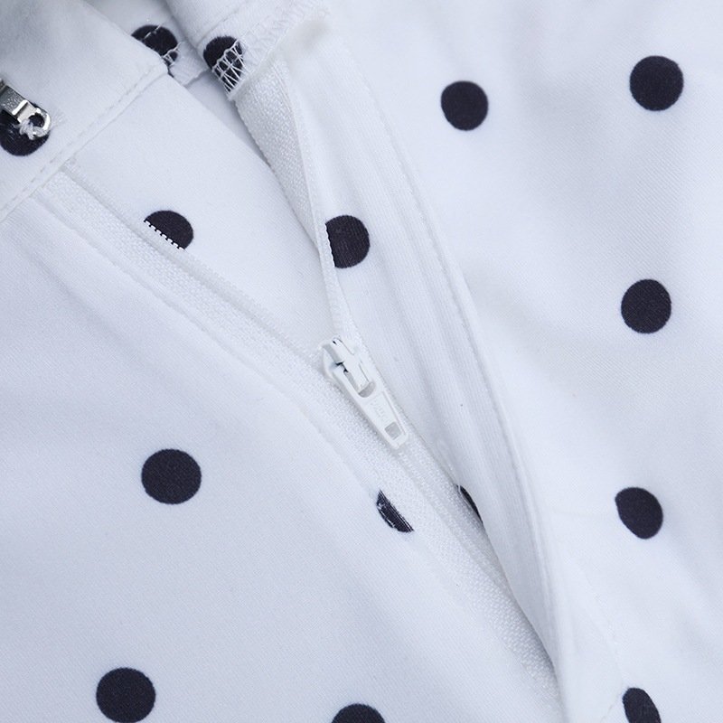 Polka Dot Cropped Pants