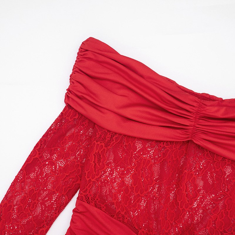 O1CN01ZXzqon1u13zRJuB67_2219806755976-0-cib.jpg Off Shoulder Lace Mini Dress