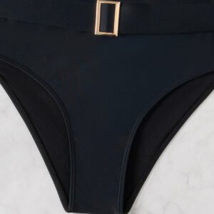 Strapless High Waist Bikini