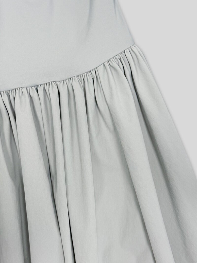 Ruched Sleeveless Maxi Dress