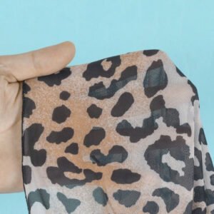 Animal Print Three Piece Swimsuit