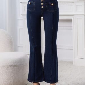 High Waist Bootcut Jeans