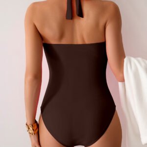Ruched Tie Swimsuit
