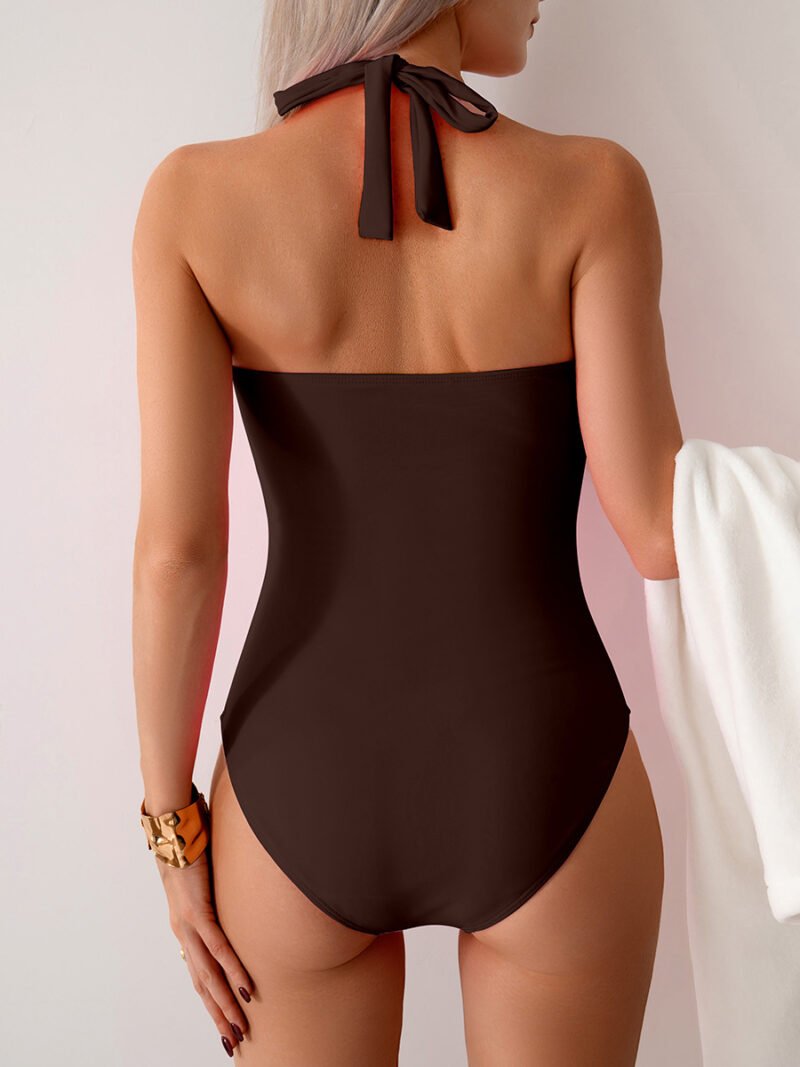 Ruched Tie Swimsuit