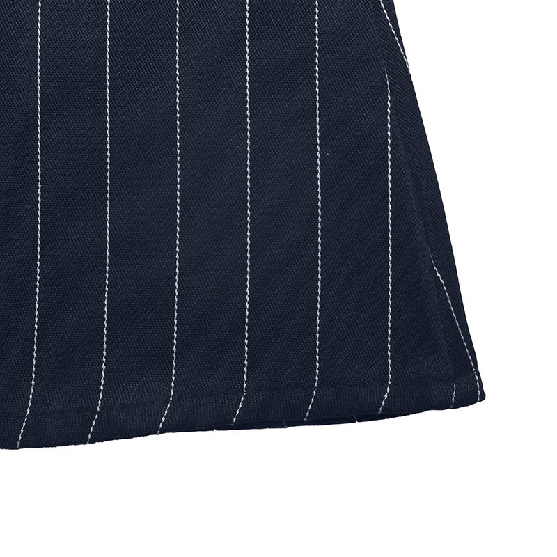 Striped Sleeveless A-Line Dress