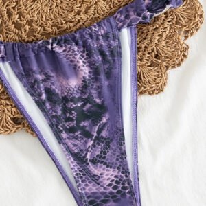 Ruched Ring Bikini Set