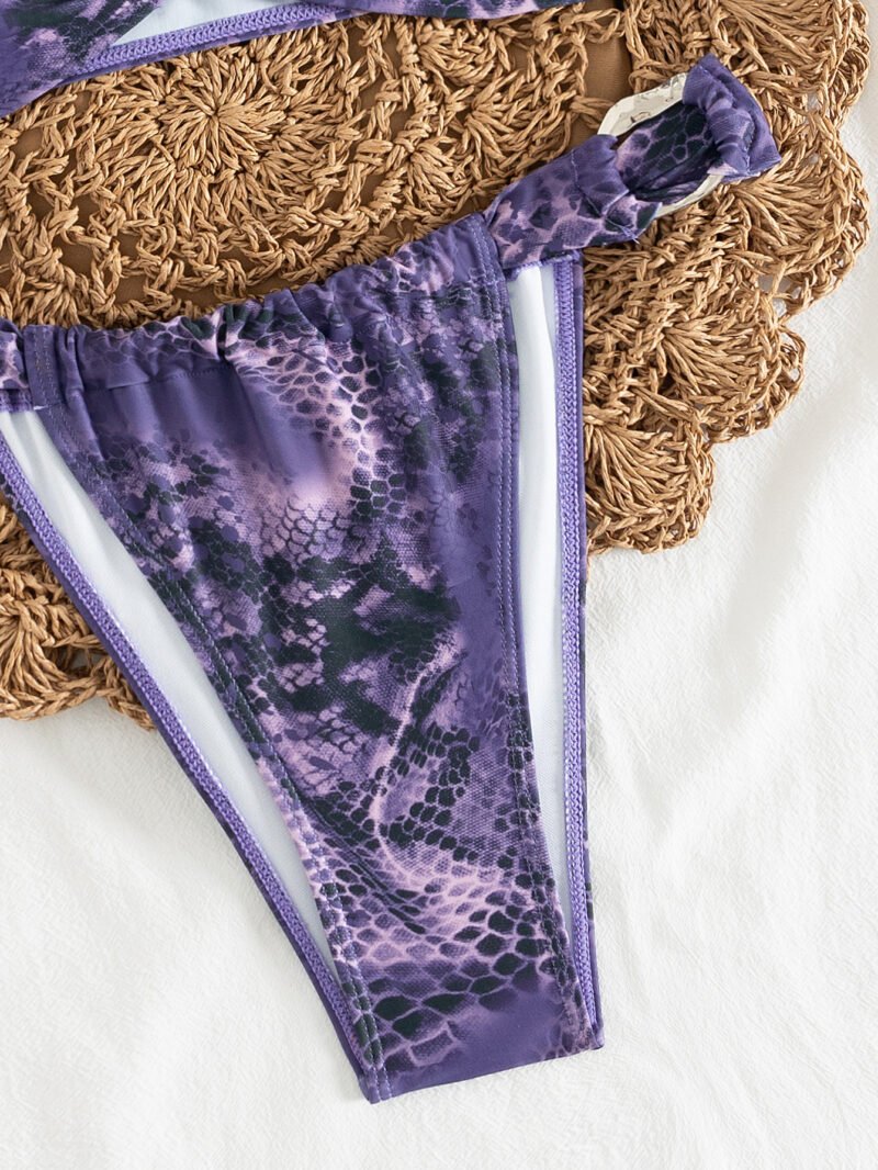 Ruched Ring Bikini Set