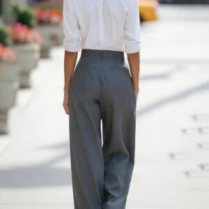 High Waist Wide Leg Pants