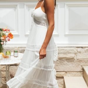 Lace Trim Cami Dress