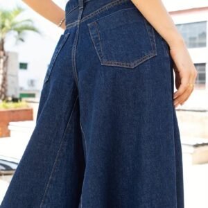High Rise Wide Leg Jeans