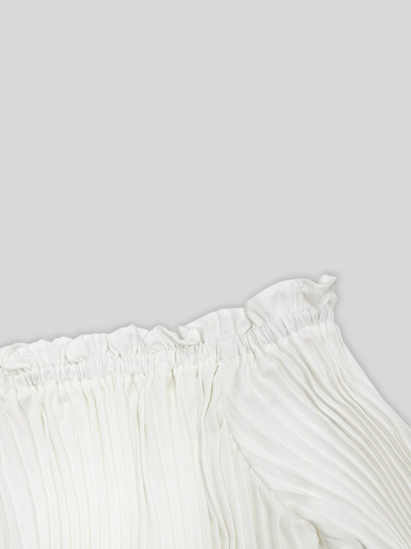 Smocked Off-Shoulder Dress