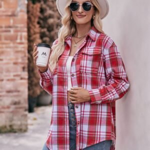 O1CN01evMoJ01KExajYxYVR_3418581133-0-cib.jpg Plaid Oversized Shirt Jacket