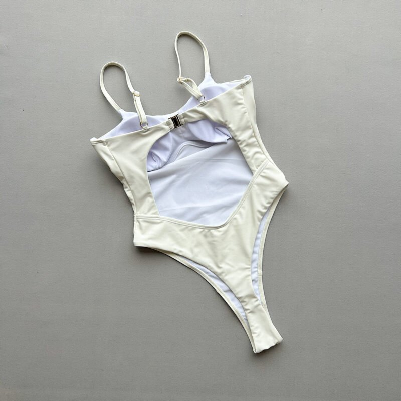Backless Cutout Swimsuit